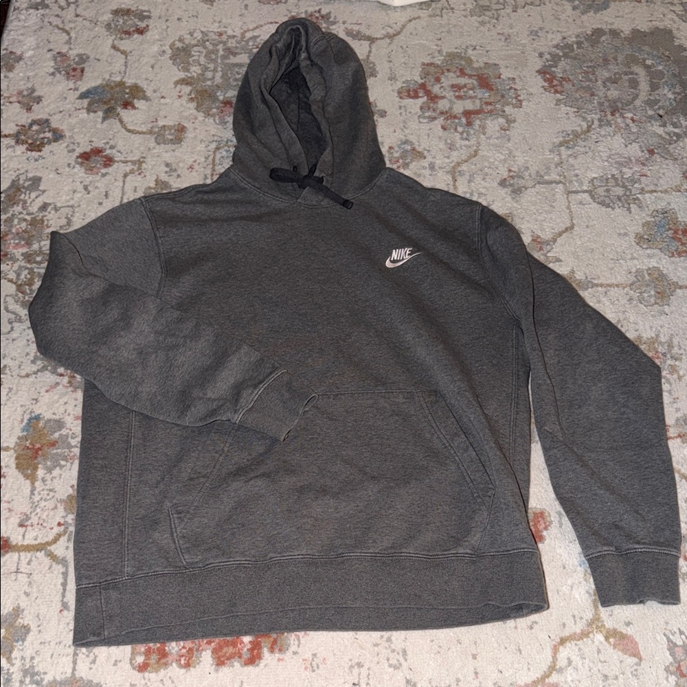 Nike Dark Gray Pullover Hooded Sweatshirt